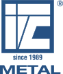 ITC metal logo